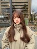 ＊人気NO.1透け感＆抜け感似合わせカラーカット＋上質トリートメント￥11000