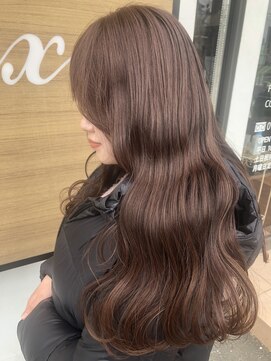 ヘアディレクション ビークス 上並榎店(HAIR DIRECTION BEECX) ブリーチなしラベンダーベージュ