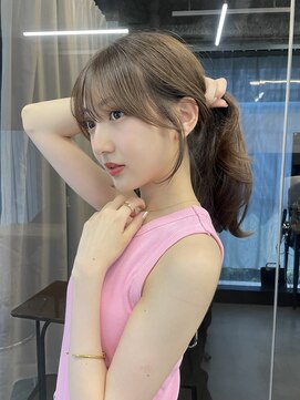 アリュウル 表参道(ALLURE) 結んでも可愛い＊流れるお顔周りカット◯ 伊藤