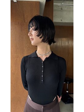 ヨロヘアー(YOLO hair) マッシュボブ×ニュアンスパーマ　20代、30代オススメ◎