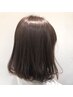 カット＋リタッチカラー＋プチスパ＋ディープレイヤー3STEPトリートメント