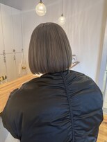 ルッツ(Lutz. hair design)&nbsp;mini bob gray