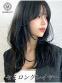 無造作セミロングレイヤー☆銀座/東京駅