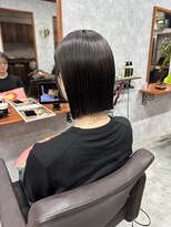 シールドヘアー 沖縄 新都心(C'LD Hair)&nbsp;那覇/新都心/おもろまち/ぱつっとボブ/ヘイリーボブ/ボブ