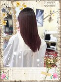 #チェリーレッド#レッドカラー#透明感#流行りカラー#エクステ