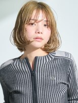 ラフィスヘアートゥルー 葛西店(La fith hair true)&nbsp;【La fith】ケアブリーチ×ハイトーンカラー×ワンカールボブ