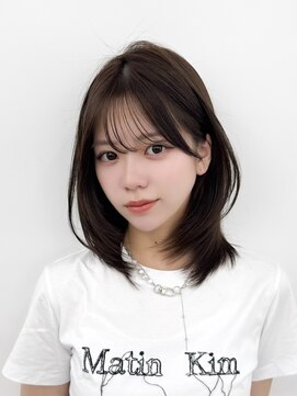 アマトウキョウスマートサロン(AMA TOKYO×Smart Salon) くびれレイヤー/顔まわりカット/くびれ巻き/レイヤーカット