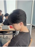 【Zina】メンズ/韓国/センターパート/縮毛矯正/福岡/天神/大名