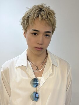 ユーリカ(Eurica) メンズショート/メンズ/スパイキーショート/ブリーチカラー