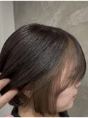 色気レイヤーボブ×フェイスフレーミング