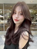 ノイズオオサカ 天王寺店(NOISM OSAKA)&nbsp;20代30代40代フェイスフレーミングカラーロングウルフ外ハネボブ