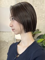 ノード(NODE)&nbsp;栄黒髪垢抜け切りっぱなしボブヘア