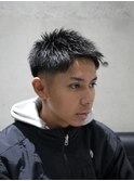 MEN'S/黒髪ベリーショート×スキンフェード/短髪
