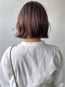 カラーラバー 鹿児島店(color lover)の写真/【イルミナカラー￥5300】ツヤ×透明感で上品な女性らしいスタイルに☆ダメージを受けにくく、色モチも◎