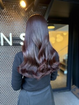 アオ(ao.) 冬に染めたいラベンダーブラウン