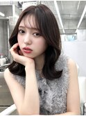 大人かわいい ナチュラル韓国ヘア【肥田亜沙美】