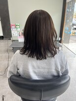 ガルボヘアー 桟橋店(garbo hair)&nbsp;ボブ　透明感カラー　トリートメント　大人女子