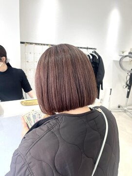 ビューバイネオリーブ 用賀店(Beau'r by neolive) 大人ガーリーダークアッシュ似合わせカットミディアムレイヤー