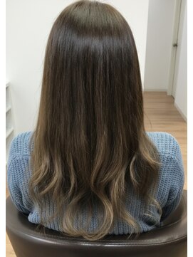 ヘアーメイク クーラ 行橋店(Hair make CURA) 透け感大人可愛いナチュラル艶髪