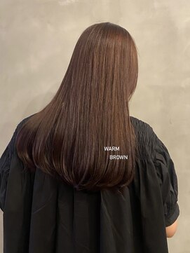 テテ ニコ(tete nico) warm brown / ナチュラル 暖色 ブラウン