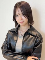 エラン トウキョウ 学芸大学店(elan tokyo) 艶髪ミディアム/切りっぱなし/ブラウン