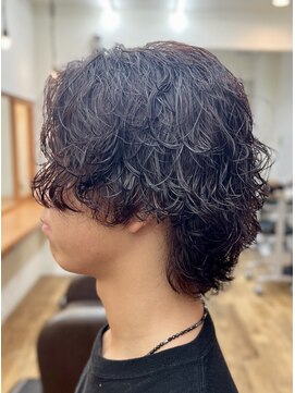 バーバーショップテト(barber shop tete) サーフカール ノーセット ラフパーマ ルーズパーマ