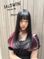 フリーダムガーデン 岡山駅前店(freedom garden)&nbsp;10代20代30代魅せるインナーレイヤー/ラズベリーレッド&ブラック