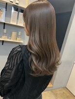 ベルベットヘア 千早店(Velvet hair)&nbsp;ブリーチなしカラー×シフォンベージュ【みつ】