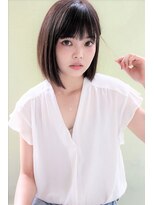 ヘアーアンドメイク シーク 吉祥寺(HAIR&MAKE SeeK) 『うるツヤボブ』×『マットベージュ』【seek吉祥寺】