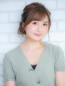 オーブ ヘアー ガーデン 渋谷店(AUBE HAIR garden) 位置低め◎華やかシニヨン