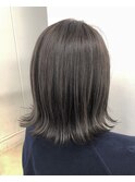 外ハネプラチナベージュ☆【N°３hair lounge溝の口】