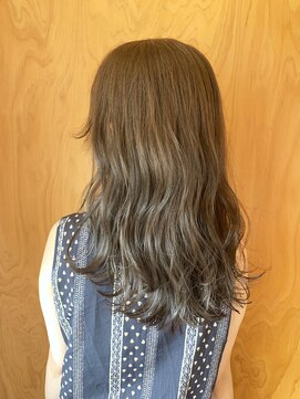 エイトウラワ 浦和店(EIGHT urawa) 【EIGHT浦和】とろみカラー_グレージュ_ハイライト　工藤