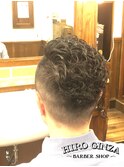 震災刈りパーマ
