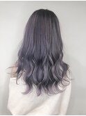 韓国風ハイトーンカラー　ホワイトラベンダーグレージュ＊
