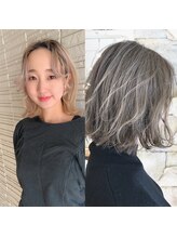 【高橋佐知子_insta:sachiko00314】外国人風ブリーチカラーが 得意!!ヘアアレンジもお任せ下さい☆