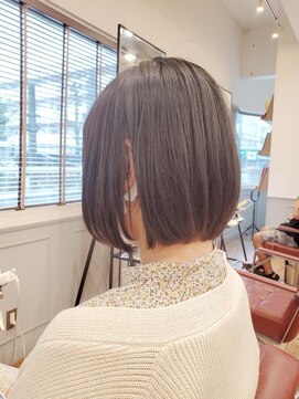 グランシュ 青葉台店(GranCieux) 可愛い顎した長めボブ☆