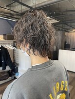 スケープス ヘアデザイン(SCAPES HAIR DESIGN) 【サロンワークス】ミディアムスパイラルウルフ