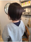 切りっぱなしボブ