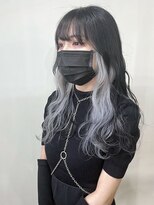 ホワイト 梅田(white) #コントラストカラー/ブラック×ホワイトカラー