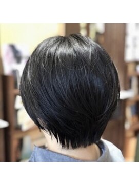 オブハーツ 若葉台店(OF HEARTS) 大人クールショート【髪質改善/インナーカラー/縮毛矯正】