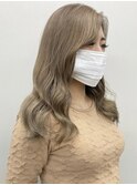 福井 大和田 ハイトーン ホワイトベージュ 外国人風カラー