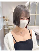 ランド 原宿表参道(LAND)&nbsp;ショコラアッシュ/ヘルシースタイル/前髪カット