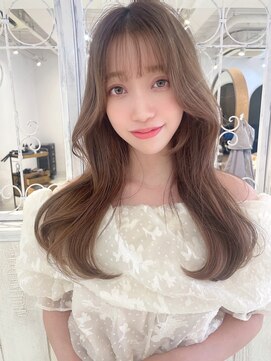 リコバイアフロート(riko by afloat) 顔まわりカット/サイドバング/レイヤーカット/レイヤーロング