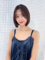 ジョエミバイアンアミ(joemi by Un ami)&nbsp;小顔愛されボブ大人ガーリーチョコレートプリカール