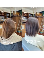 スミカ(sumica)&nbsp;#グレージュ #ボブ #ツヤ感