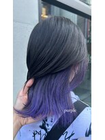 ビヨンドイー(beyond E)&nbsp;パープルのインナーカラー