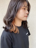 カッツ 笠岡店(CUT S)&nbsp;フレッシュなオレンジインナーカラー