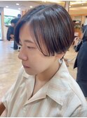 刈り上げないショートスタイル＊