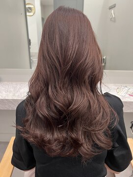 プラチナ(PLATINA) まなstyle/レイヤーカット/ブリーチ無しカラー/顔周り/韓国/