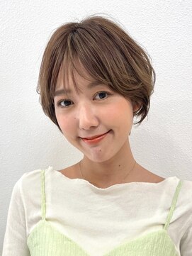 ディフィーノ 赤坂(DIFINO) ショートボブ/ブラウンベージュ